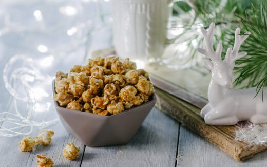 Enjoy England for Less Christmas popcorn for movies film