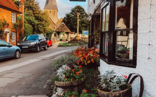 christmas film locations in the uk